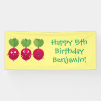 Radios cortos cantando verduras personalizados del