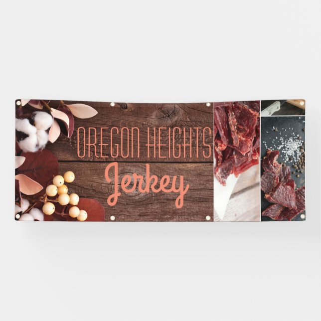 Lona Rama de algodón de Invitación comercial de 2.5'x6' (Horizontal)