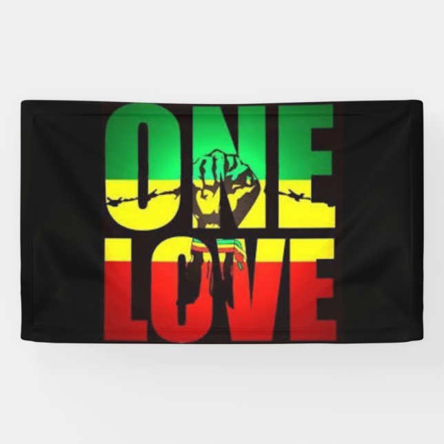 Lona Rasta One Love T-Shirt Postcard Café Mug Napkins (Horizontal)