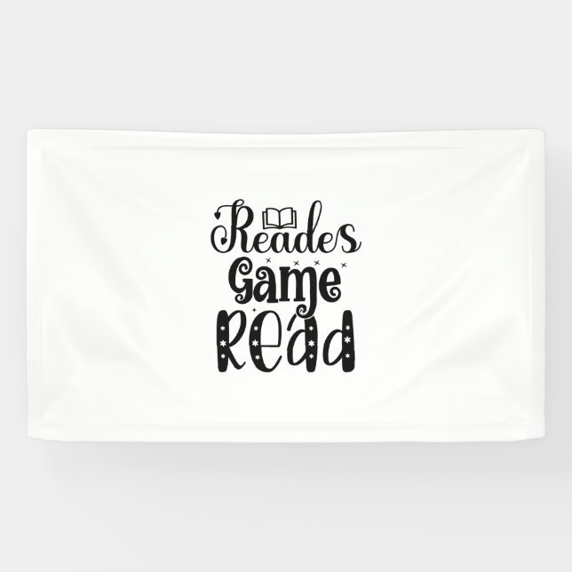 Lona Reading Art Reades Game Read (Horizontal)