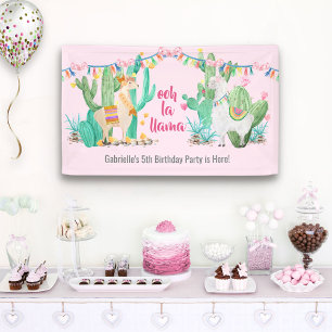 Lona Recepción de encargo de la fiesta de cumpleaños