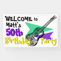 Recepción de la guitarra a la 50.a bandera de la
