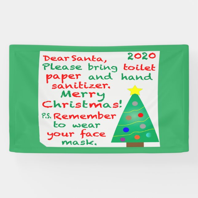 Lona Recordando a 2020 Navidades (Horizontal)