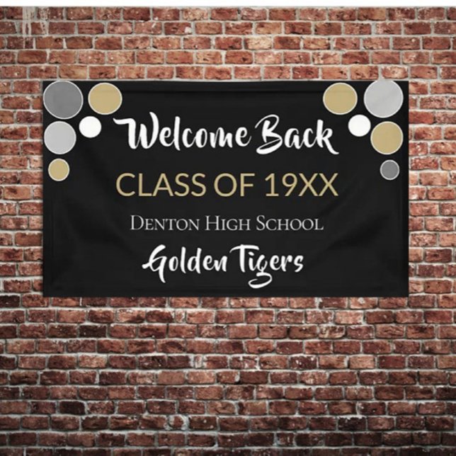 Lona ¡recuerdos! Banner de reunión de clase personaliza (Subido por el creador)