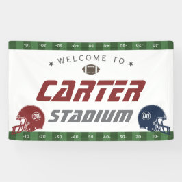 Lona Red de la Marina de Fútbol Americana, cualquier fi