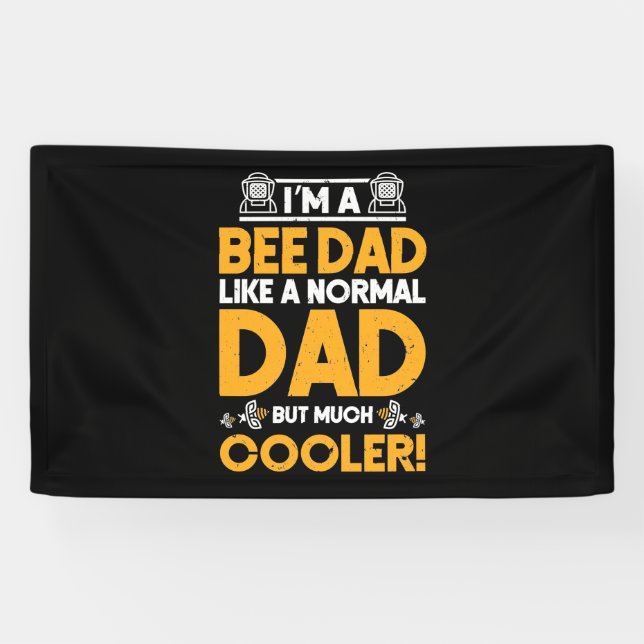 Lona Regalo apicultor | Soy un papá abeja (Horizontal)