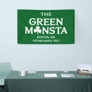 Lona Regalo de béisbol Green Monsta Boston Green Monsta
