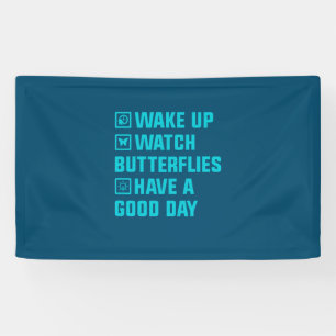 Lona Regalo de mariposa Despierta Qué Mariposa