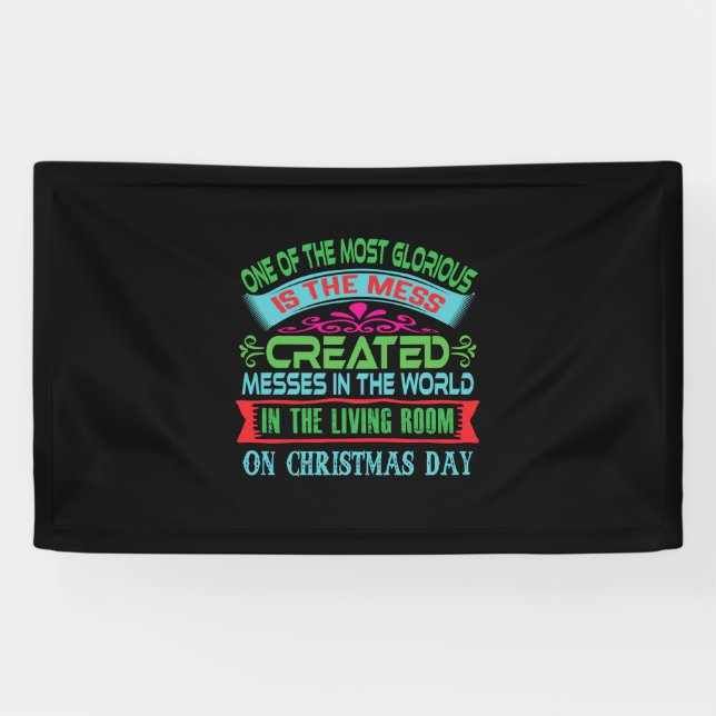 Lona Regalo de Navidad Uno De Los Más Gloriosos (Horizontal)