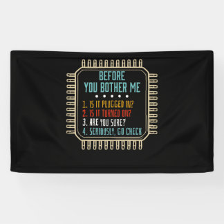 Lona Regalo de soporte técnico técnico de tecnología de