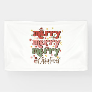 Lona Regalo navideño Feliz Navidad
