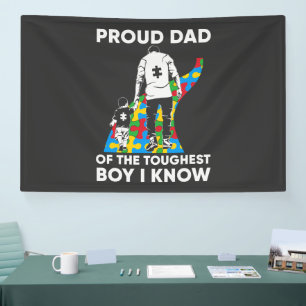 Lona Regalo rompecabezas del Día del padre para el día