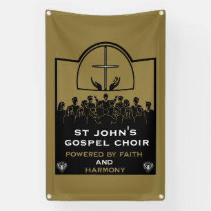 Lona Regalos del Coro de Evangelio de la Iglesia