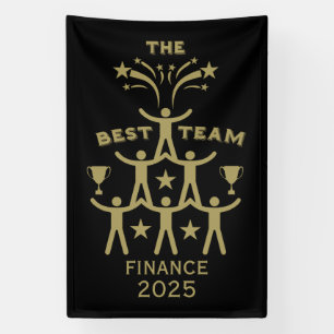 Lona Regalos del equipo de trabajo corporativo