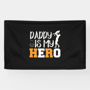 Lona Regalos Papá   Papá es mi héroe