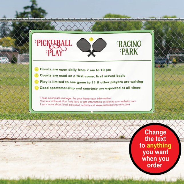 Lona Reglas del club de baloncesto al aire libre (Subido por el creador)