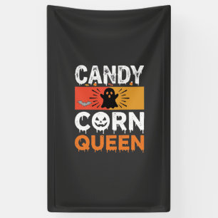 Lona Reina de Caramelo de Calabaza Diseño SVG de Hallow