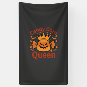 Lona Reina de Caramelo de Maíz Corona de Halloween Murc
