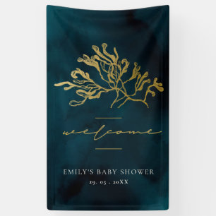 LONA RELIEVE METALIZADO DORADO NAVY DUCHA BRIDAL BAJO E
