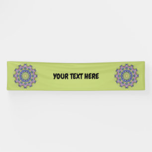 Lona Reloj de Mandala Pintado a Mano 2