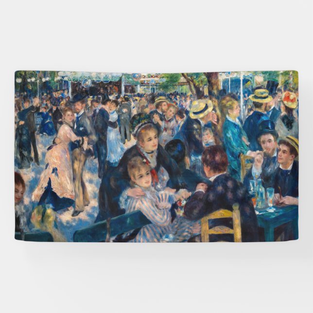 Lona Renoir - Danza en Le Moulin de la Galette (Horizontal)