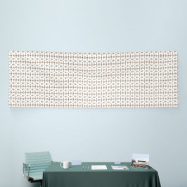 Lona Representación estética de una parte marrón y blan