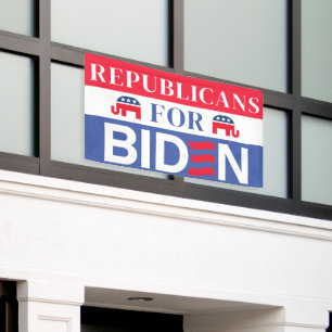 Lona Republicanos para Biden   Elección de Biden 2024