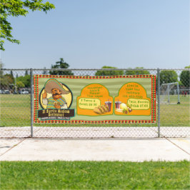 Lona Restaurante mexicano personalizar Precio de la com