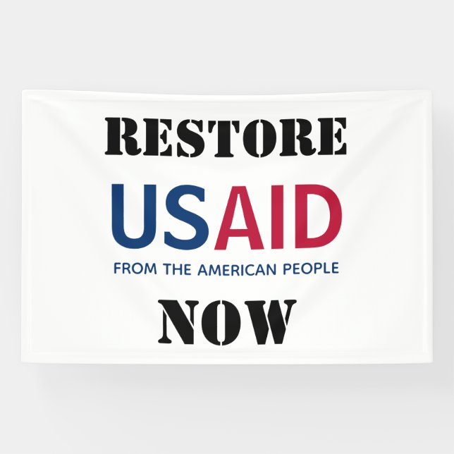 Lona Restaurar USAID Ahora (Horizontal)