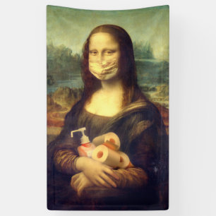 Lona Retrato de virus Corona