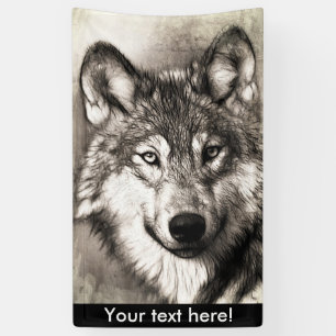 Lona Retrato de Wolf
