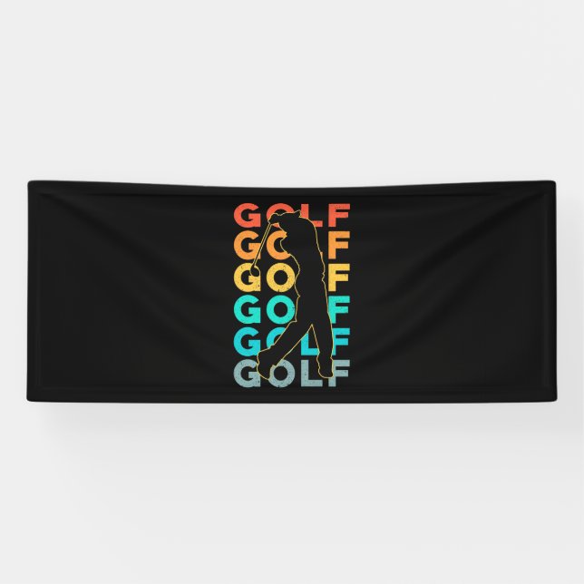 Lona Retro Golfer (Horizontal)