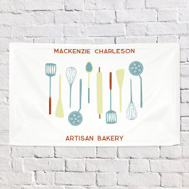 Lona Retro Kitchen Bakery Cafe Catering Business