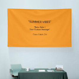 Lona Retro Orange Texture – Summer Vibes Art