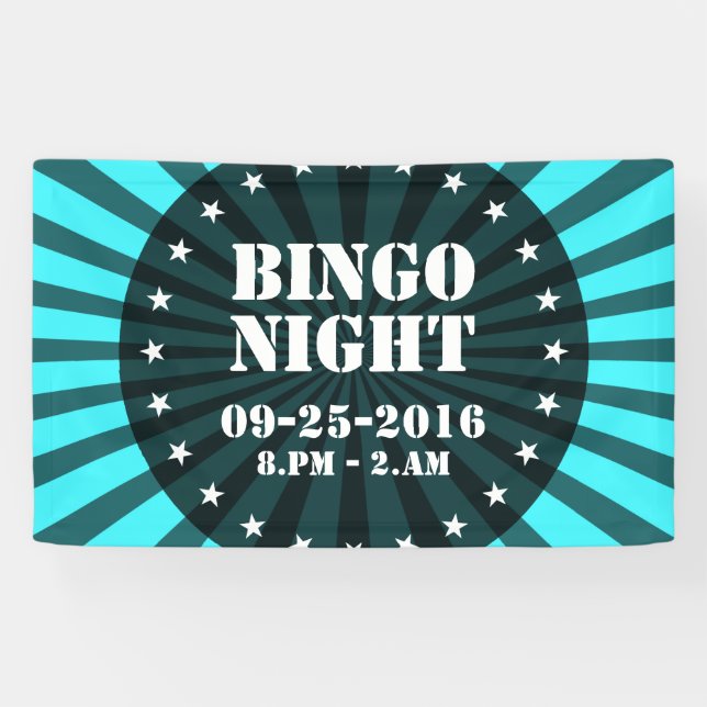 Lona Retro Rays transparente negro + tu idea (Horizontal)