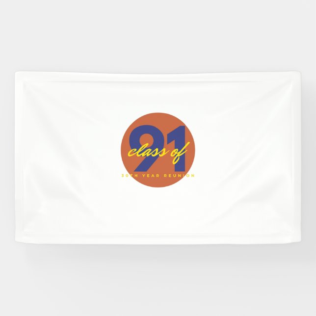 Lona Reunión de clases de 1991 (Horizontal)