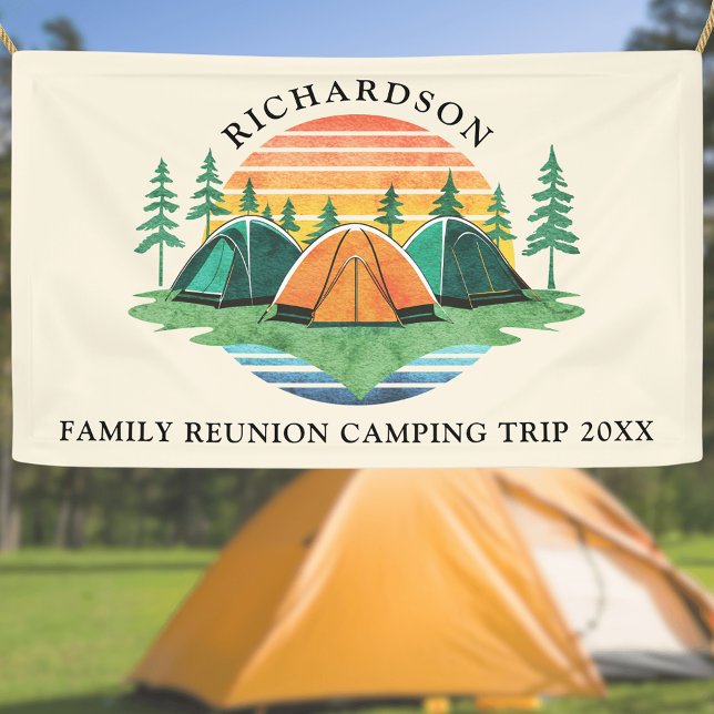Lona Reunión de familia de Personalizados del Camping F (Subido por el creador)