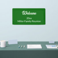 Reunión de familiares de nombre blanco y verde pro