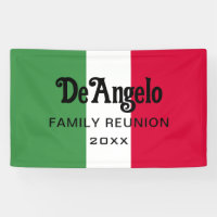 Reunión de nombre de apellido italiano personaliza
