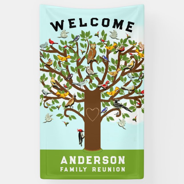 Lona Reunión familiar (Vertical)