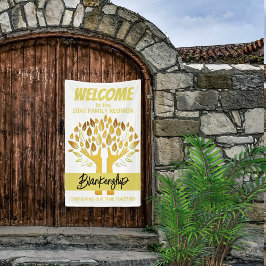 Lona Reunión familiar deja árboles en Personalizado bla