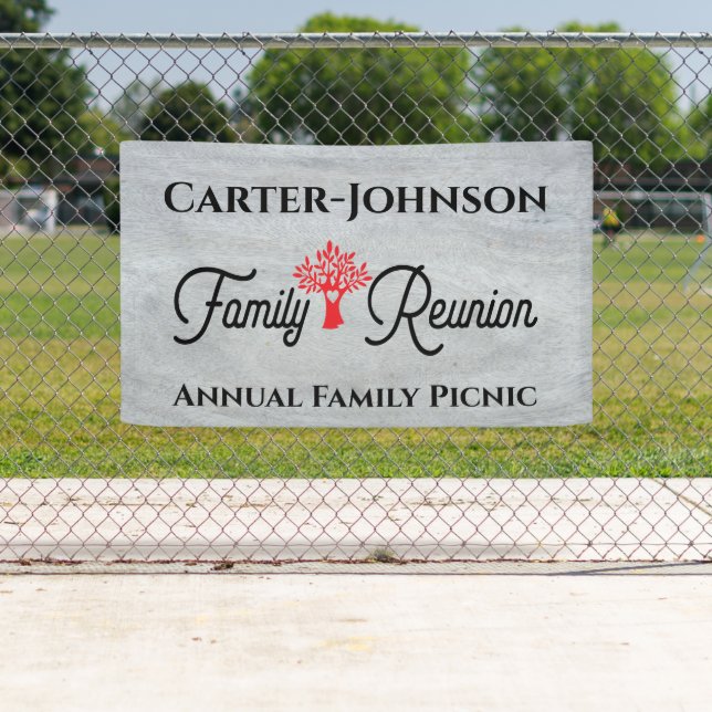 Lona Reunión moderna de familia rusa (In situ)