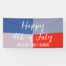 Lona Reunión patriótica moderna