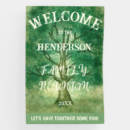 LONA REUNIÓN VERTICAL DE LA FAMILIA DE LOS ÁRBOLES DE A