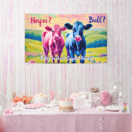 Lona Revelación de género de Altos de Diversión o Toro