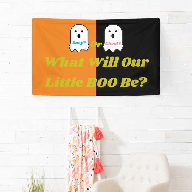 Lona Revelación de género fantasma Booy o Ghoul Hallowe (In situ)