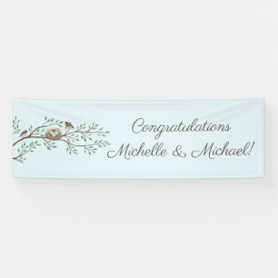 Lona Robin Birds Nest Eggs Spring Baby Shower