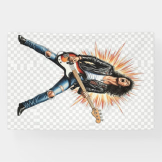 Lona Rock music banner