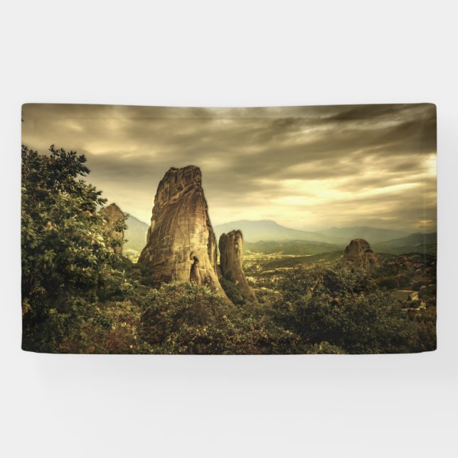 Lona Rock Sunset en Grecia (Horizontal)