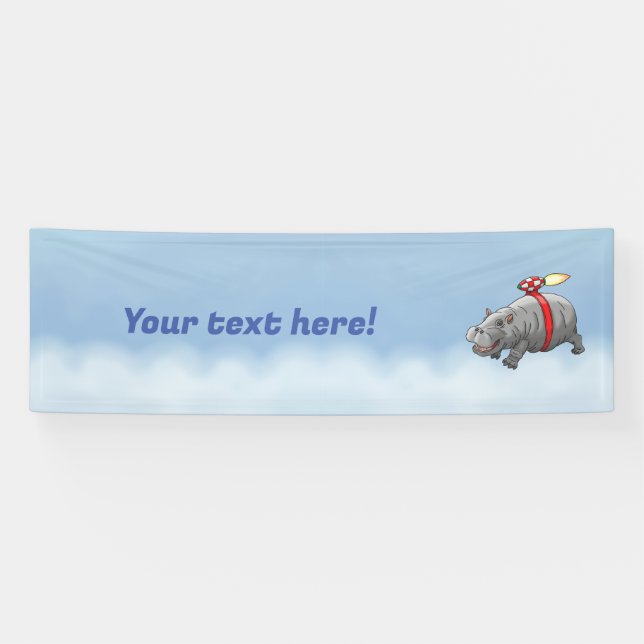 Lona Rocket Hippo (Horizontal)